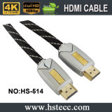 High Quality Gold Metal 19pin M\M HDMI Cable with Ethernet